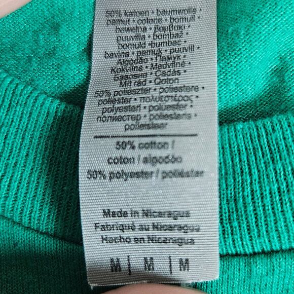 Houston Rockets Glidan Sz Medium St. Patrick's Day Shamrock Fan Tee Green Yellow - Picture 4 of 6